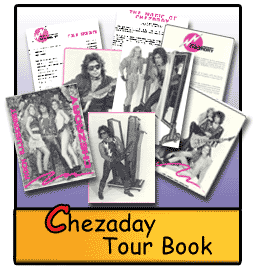 Chezaday vintage tour book product shot