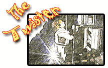 Twister title lettering